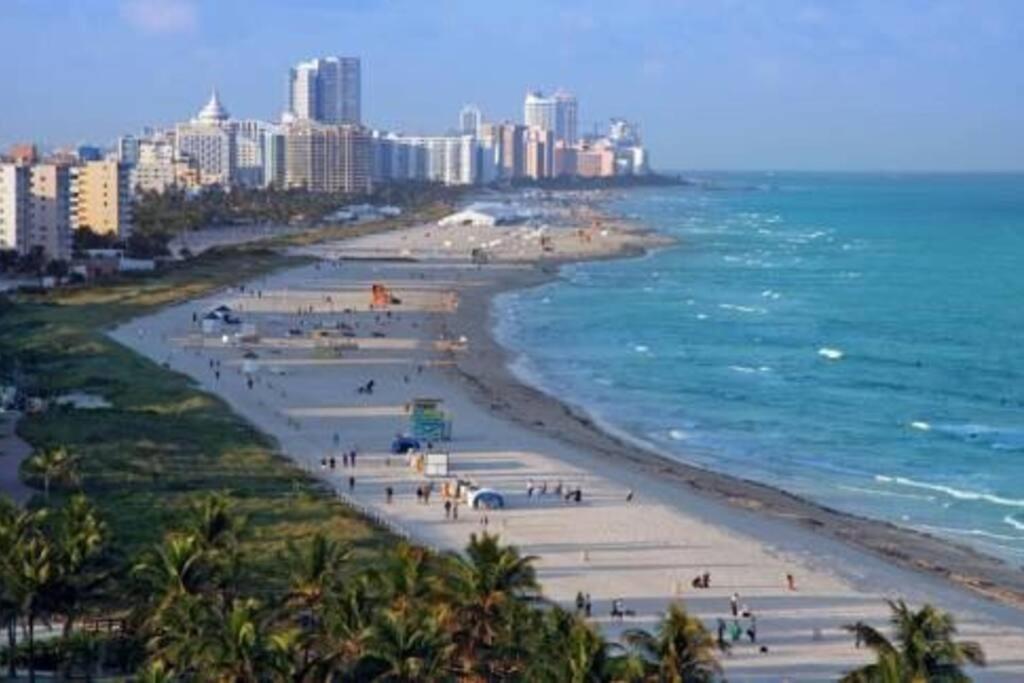 Apartment Right On The Beach! Miami Beach Kültér fotó
