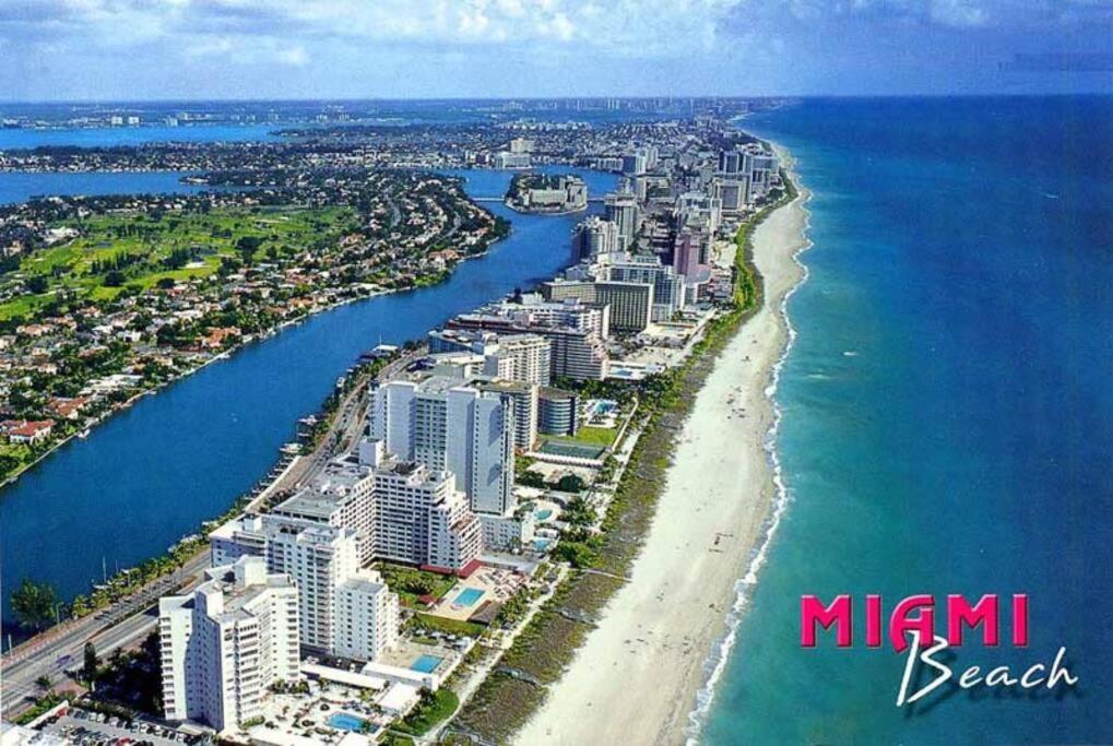Apartment Right On The Beach! Miami Beach Kültér fotó